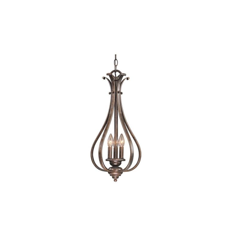 Vaxcel Lighting Pd35459 Monrovia 3 Light Mini Foyer Pendant