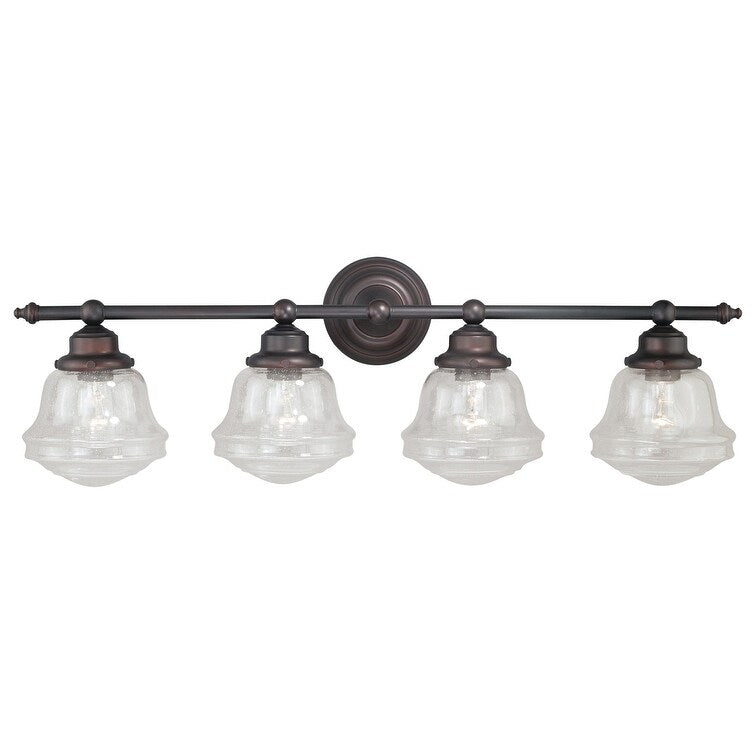 Vaxcel Lighting W0191 Huntley 4 Light 32 Wide Bathroom Vanity Light