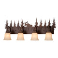 Vaxcel Lighting Vl55604Bbz Yellowstone 4 Light 33 Wide Bathroom