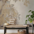 Veer Decor Afterglow Leaves Wall Mural