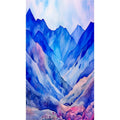 Veer Decor Chromatic Cliffs Wall Mural