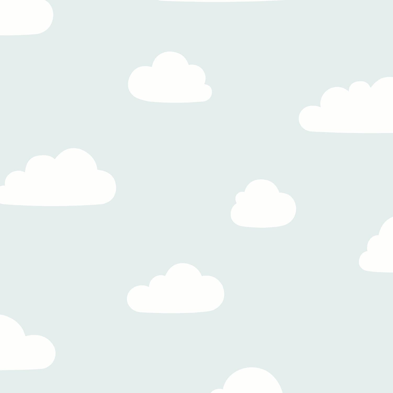 Veer Decor Clouds Pastel Wallpaper