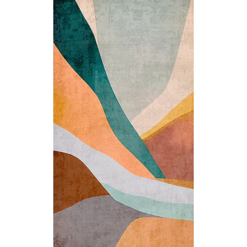Veer Decor Curvilinear Canyon Wall Mural