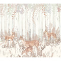 Veer Decor Fawn Meadow Wall Mural Taupe