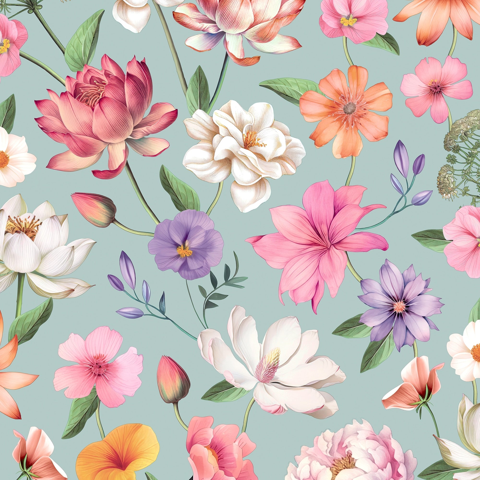 Veer Decor Floral Fantasia Wallpaper