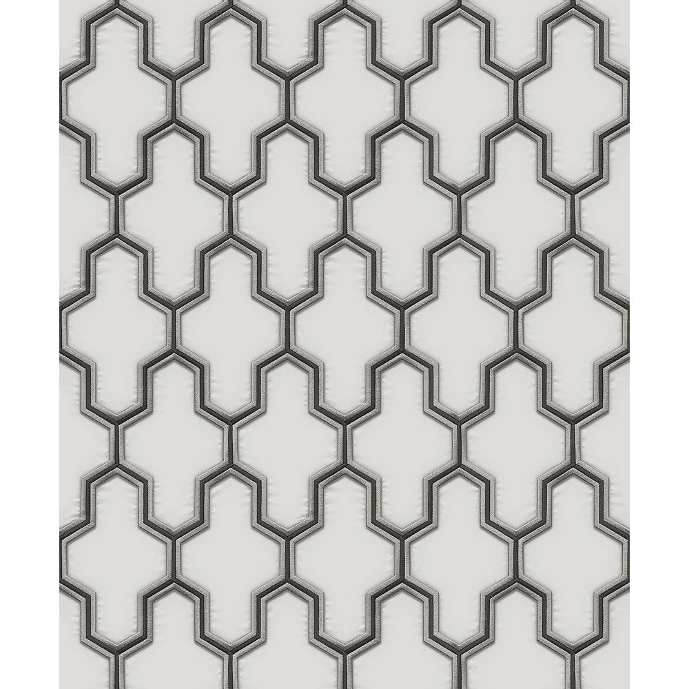 Veer Decor Geometric Silk Wallpaper