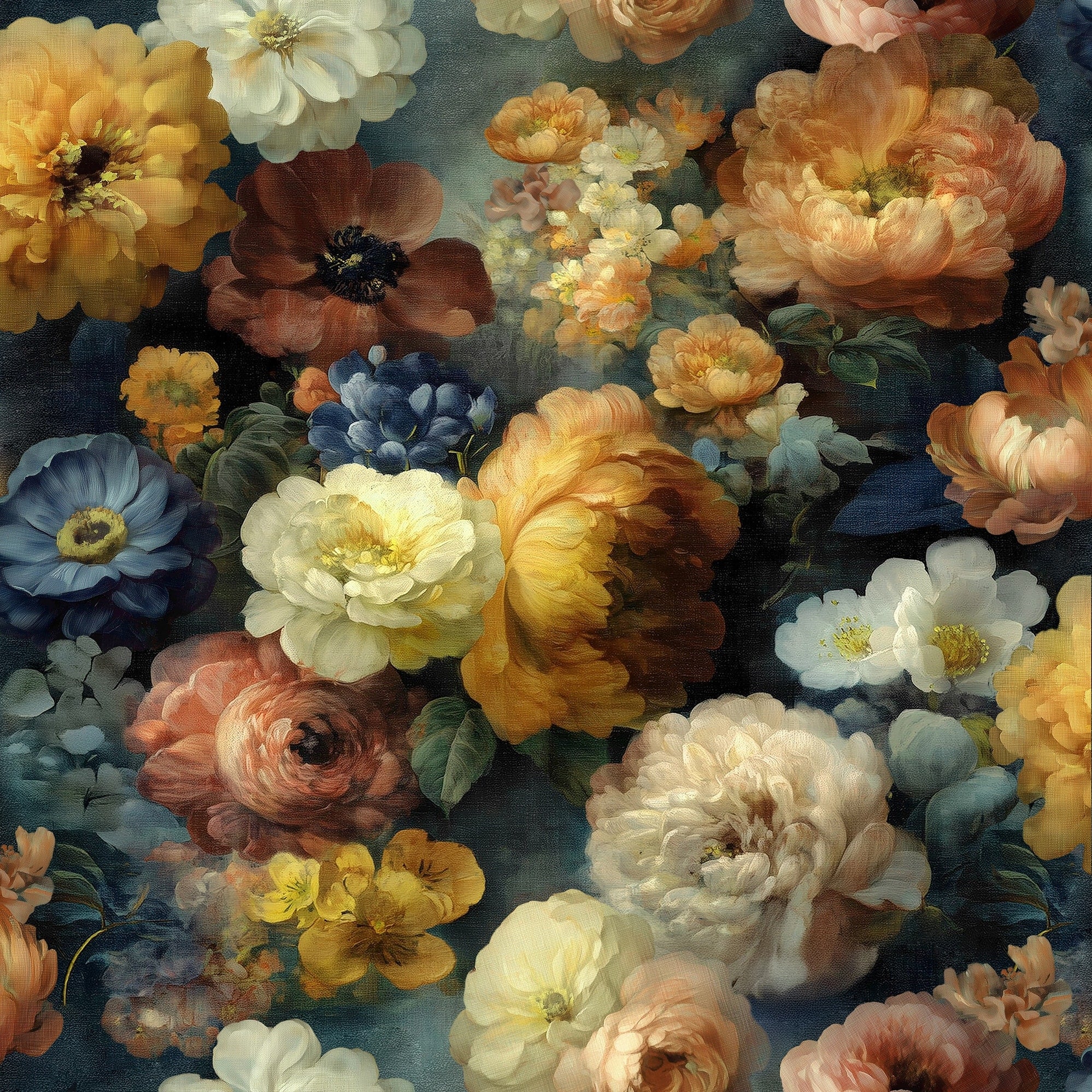 Veer Decor Moody Floral Peel Stick Wallpaper