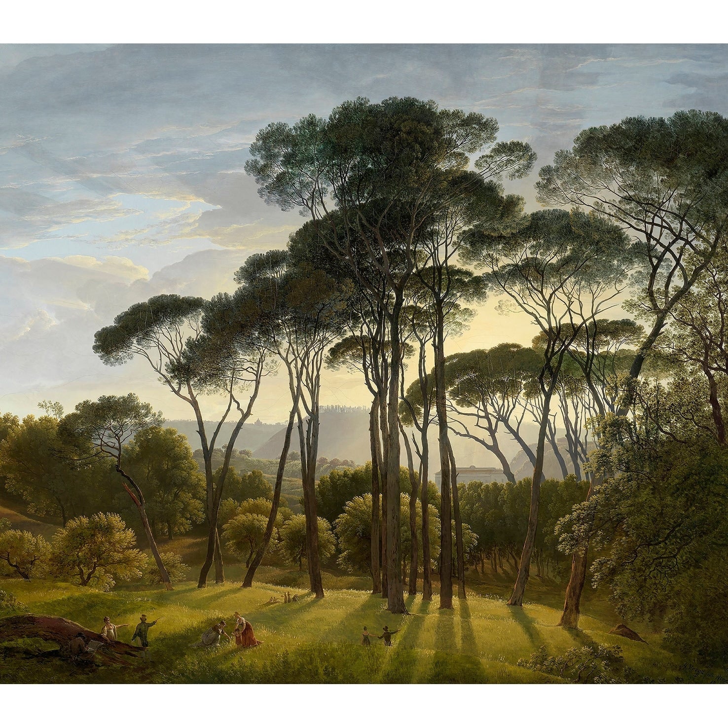 Veer Decor Radiant Pines Wall Mural