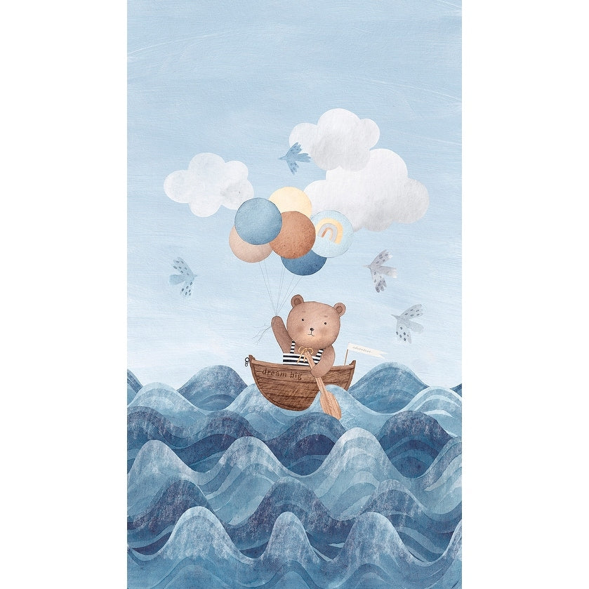 Veer Decor Teddys Big Journey Wall Mural