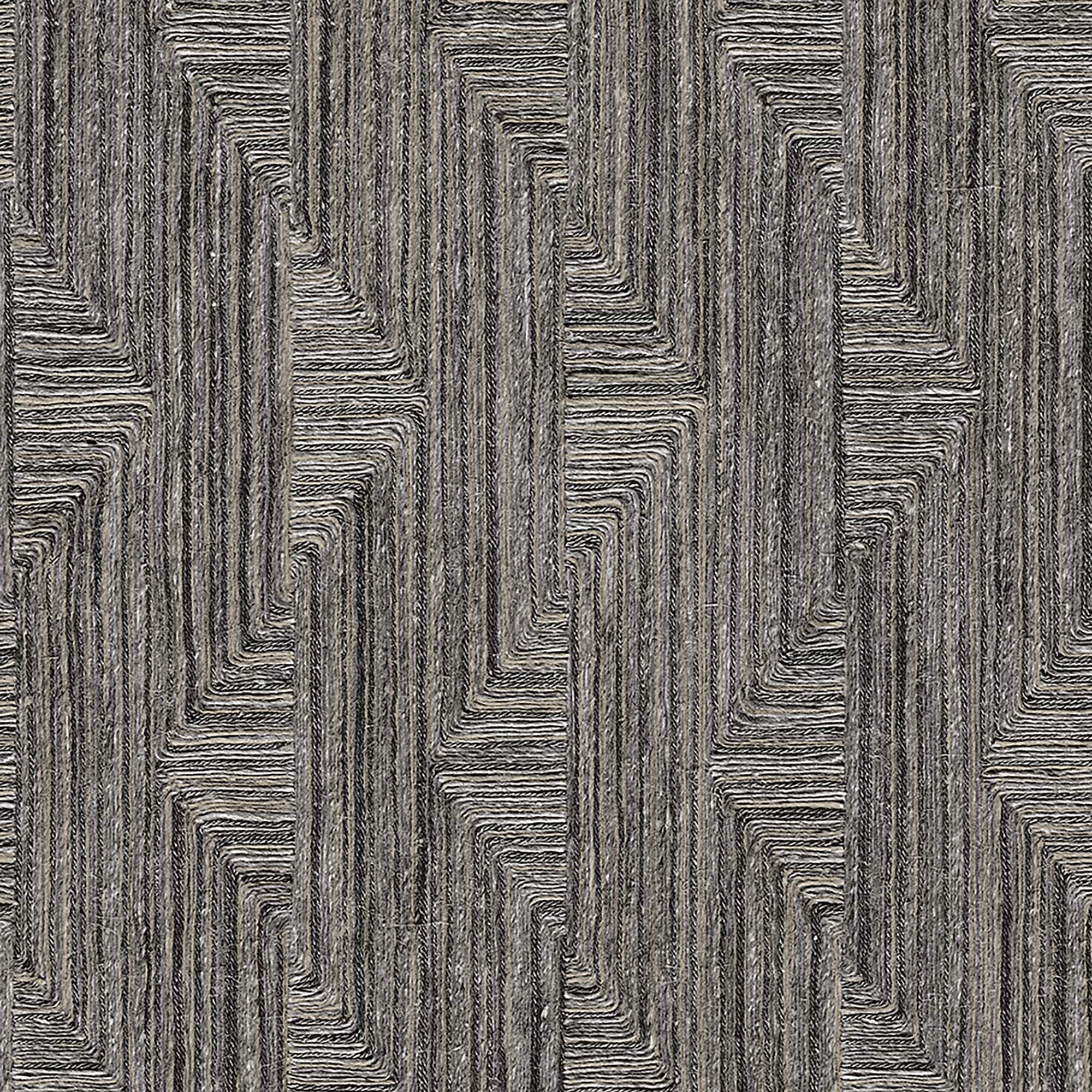 Veer Decor Threadline Geo Stitch Wallpaper
