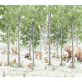 Veer Decor Woodland Animals Wall Mural