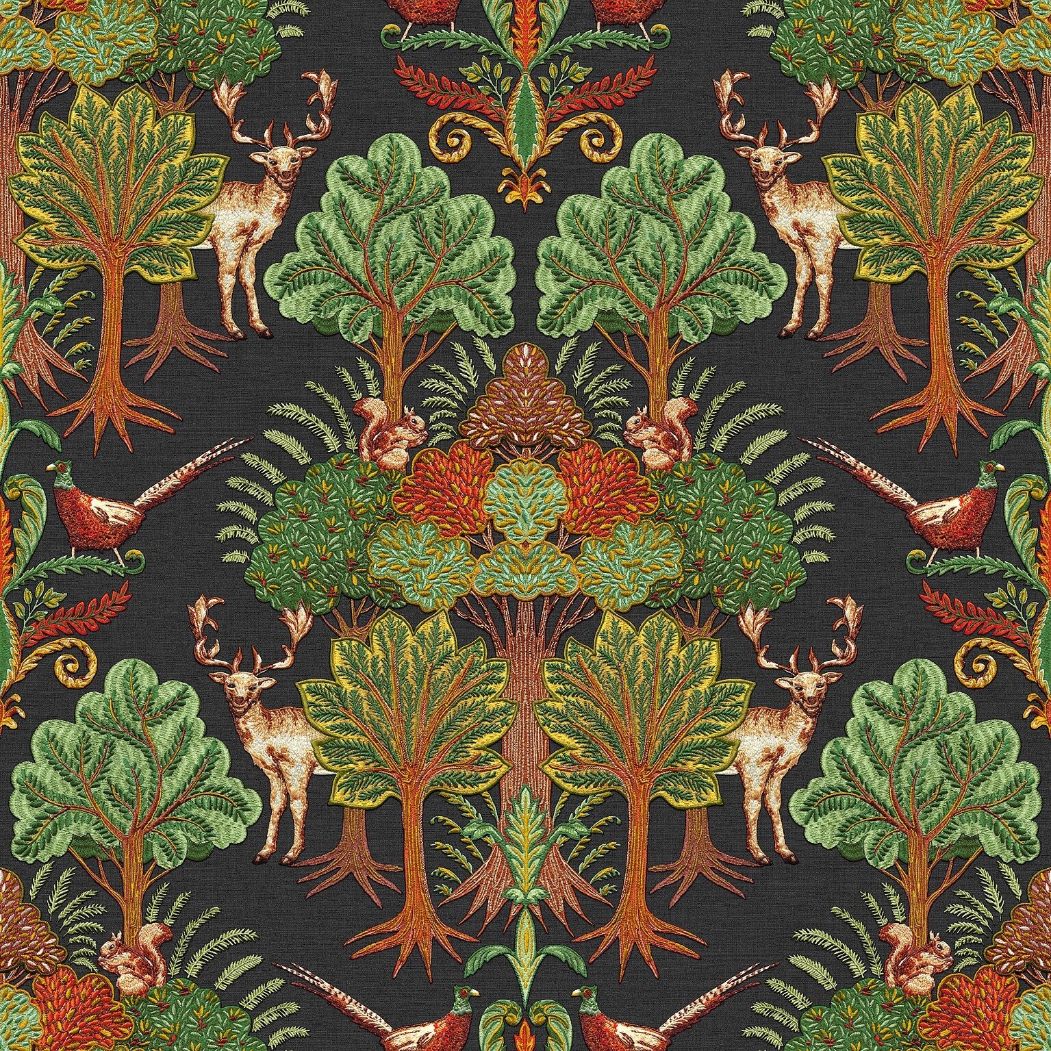 Veer Decor Woodland Tapestry Wallpaper