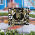 Vegas Golden Knights Yard Sign Happy Holidays 24 X 18
