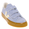 Veja Womens Recife Suede Sneakers In Olympe Blue Calcaire White And Natural