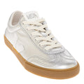 Veja Womens Volley Sneakers In Silver White And Natural