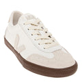 Veja Womens Volley Sneakers In White Natural And Bark