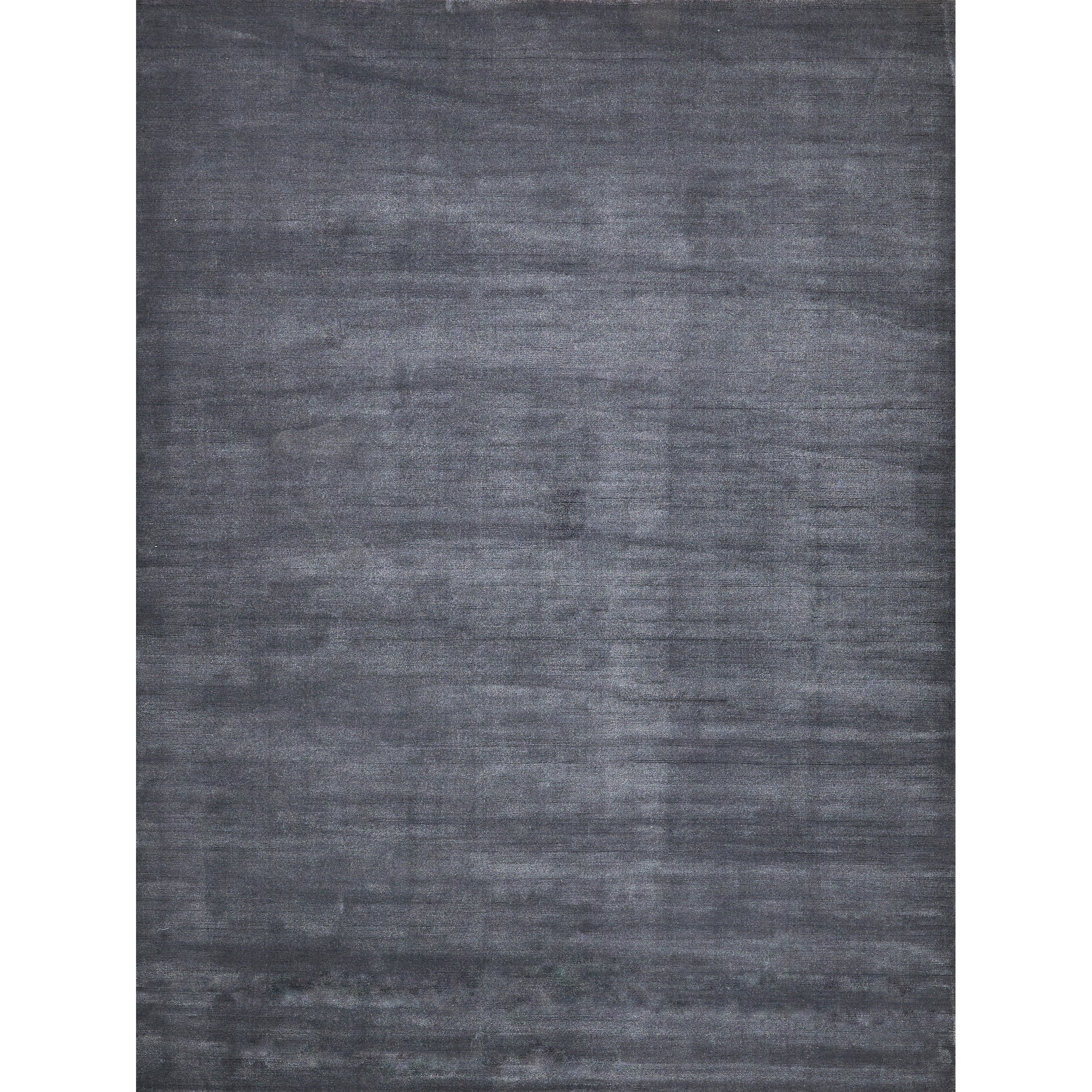 Velutto Modern Handloomed Silky Nylon Gray Area Rug