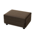 Velvet Ottoman To Combine With Single Seater Sofa 2 Seater Sofa And 3 Seater Sofa Suitable For Living Rooms Apartments
