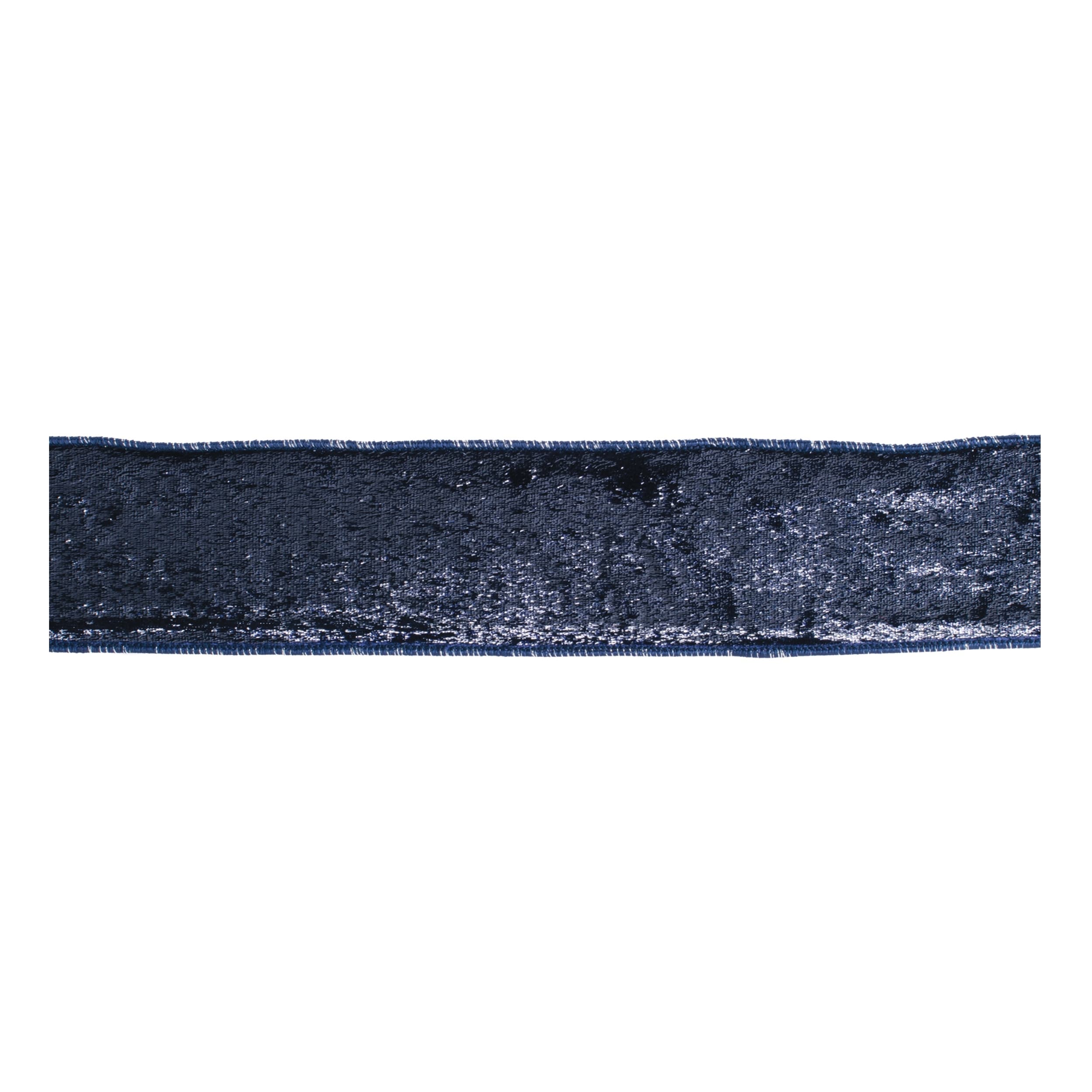 Velvet Wired Ribbon Set Of 2