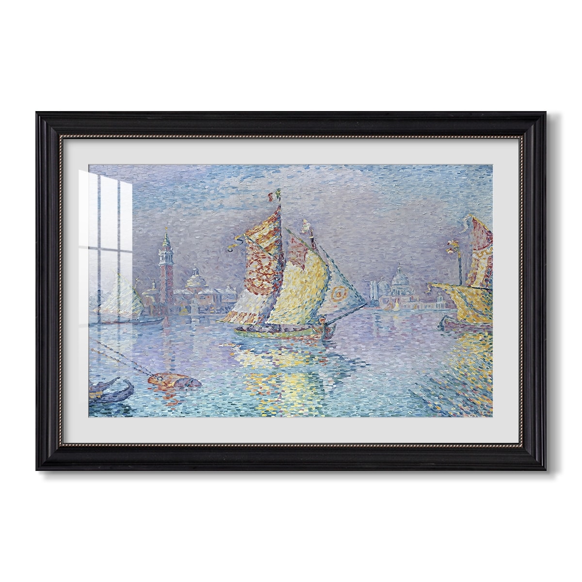 Venice The Yellow Sail 1904 Paul Signac Custom Framed Print