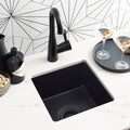 Ventana 15 Inch Nativestone Concrete Bar Prep Sink