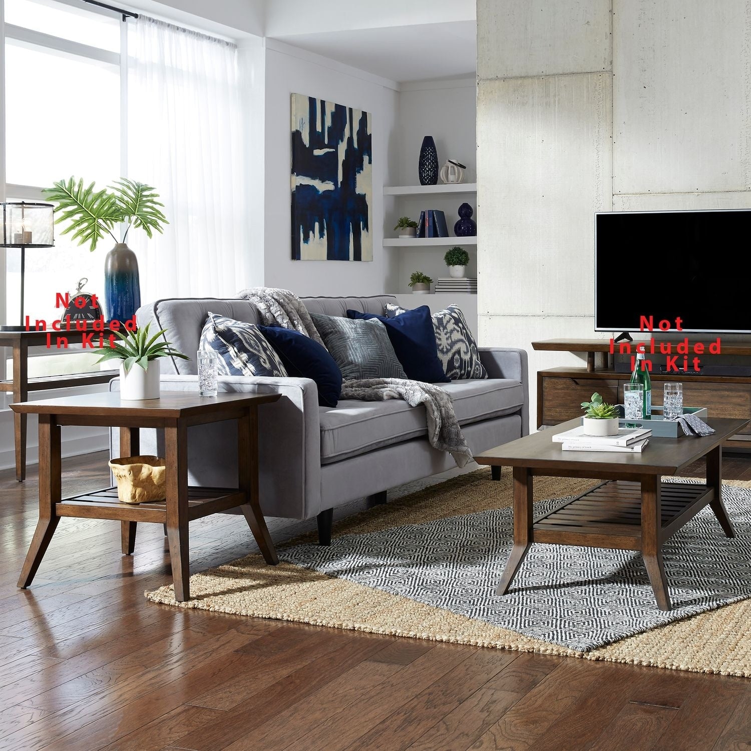 Ventura Boulevards Bronze Spice 3 Piece Table Set