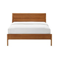 Ventura Queen Platform Bed Amber
