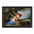 Venus And Adonis 1632 Abraham Bloemaert Custom Framed Canvas
