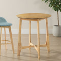 Vera 31.5 In. Wood Top Pub Table