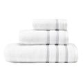Vera Wang Textured Trellis 3 Piece Towel Set