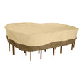 Veranda Rectangular Oval Patio Table Chair Set Cover X Large