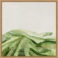 Verdant Waves Of Tranquility By Hannah Dawson Framed Canvas Wall Art Print