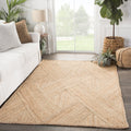Dawes Natural Trellis Area Rug