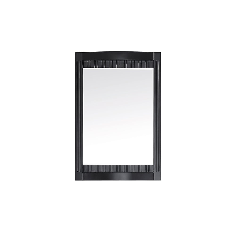 Verona 24 Rectangular Bathroom Vanity Framed Wall Mirror In Espresso 24 Inches