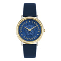 Versace V Dollar Leather Watch