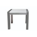 Versatile And Functional Easy Movable Outdoor Side Table White