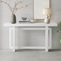 Versatile Entryway Table Sofa Table With Wood Legs Console Table White Hallway Table Side Table Accent Table
