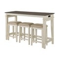 Verve 36 H 4 Piece Pack Counter Height Sets Seats 3