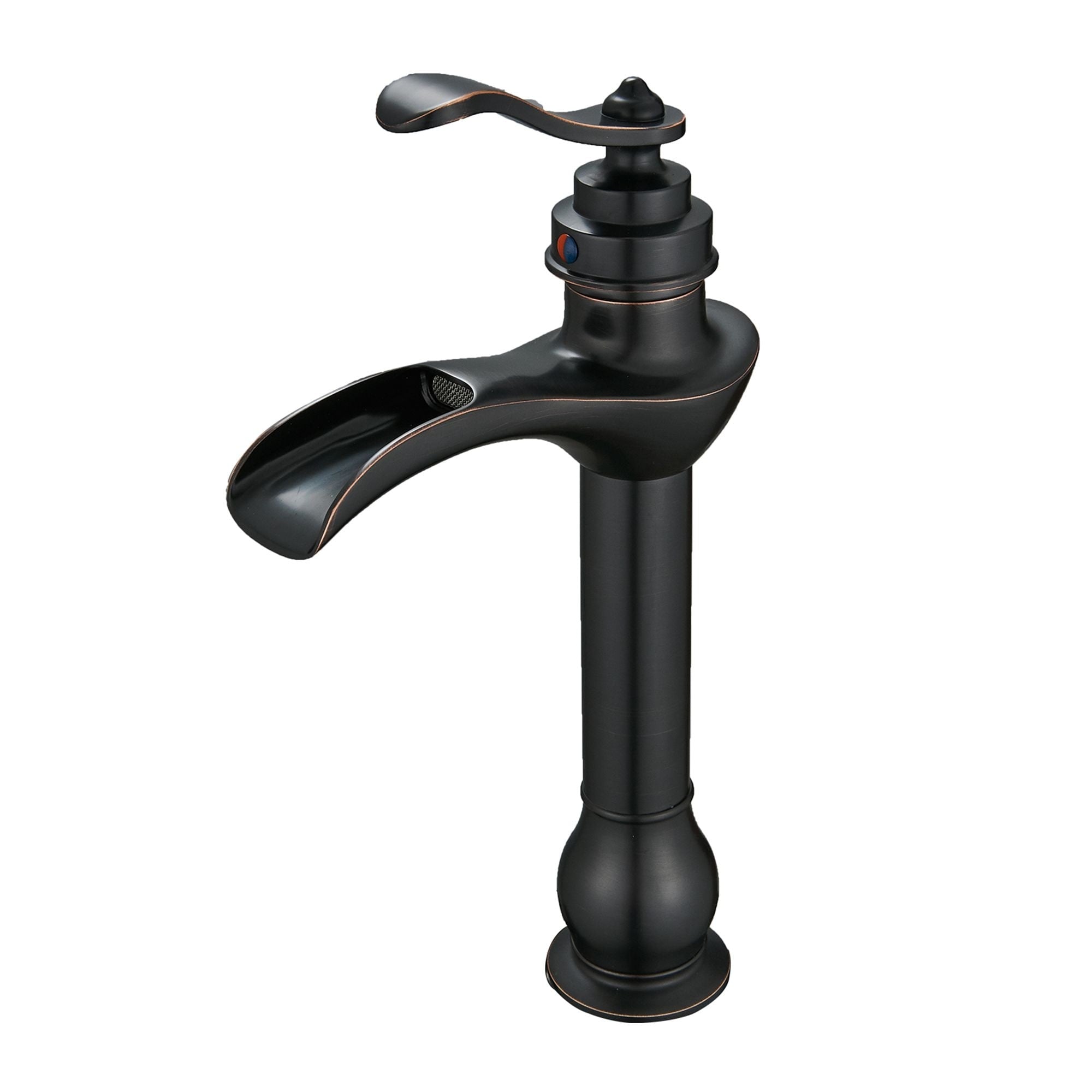 Vessel Sink Bathroom Faucet With Drain Assembly