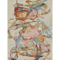 Vibrance Hand Knotted Wool Bamboo Silk Pink Red Blue Multi Area Rug