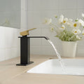 Vibrantbath Commercial Waterfall Spout Bathroom Sink Faucet