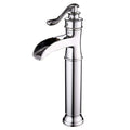 Vibrantbath Single Handle Waterfall Bathroom Vessel Sink Faucets