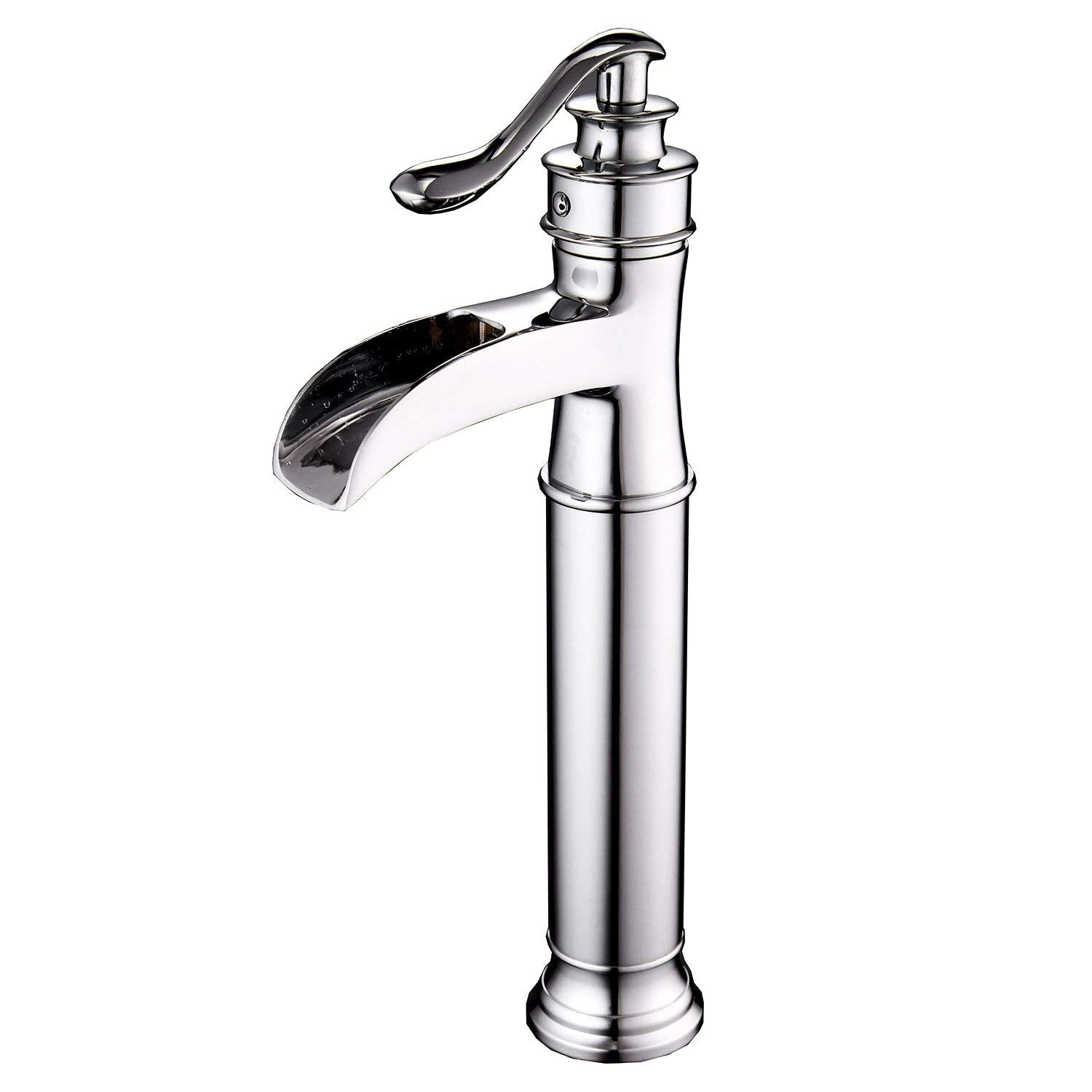 Vibrantbath Single Handle Waterfall Bathroom Vessel Sink Faucets