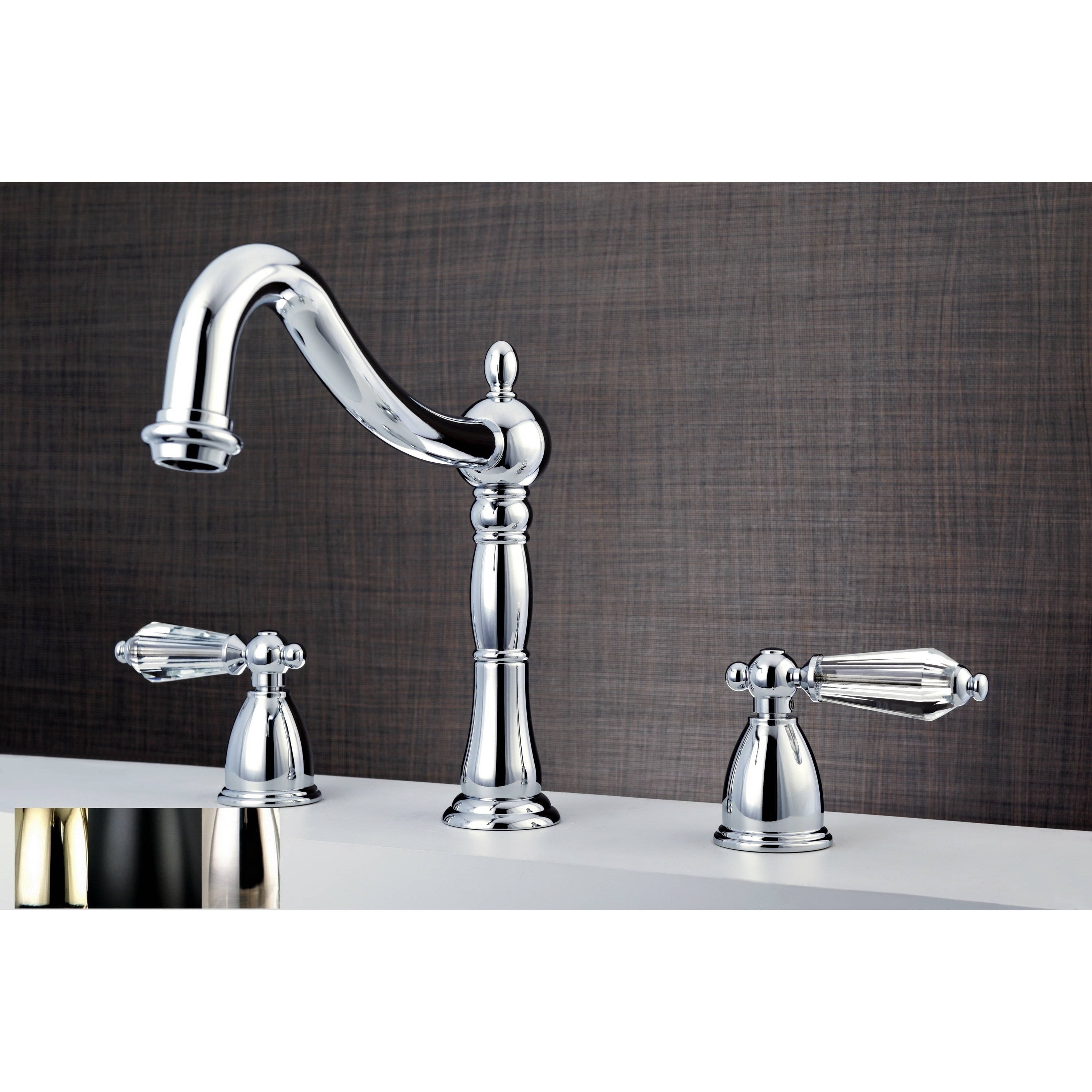 Victorian Crystal Roman Tub Faucet
