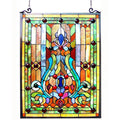 Chloe Tiffany Style Victorian Design Window Panel