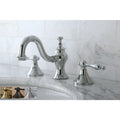 Victorian Nuovo Lever Widespread Bathroom Faucet