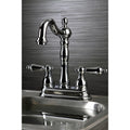 Victorian Polished Chrome Bar Faucet