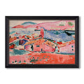 View Of Collioure 1905 Henri Matisse Custom Framed Canvas
