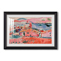 View Of Collioure 1905 Henri Matisse Custom Framed Print