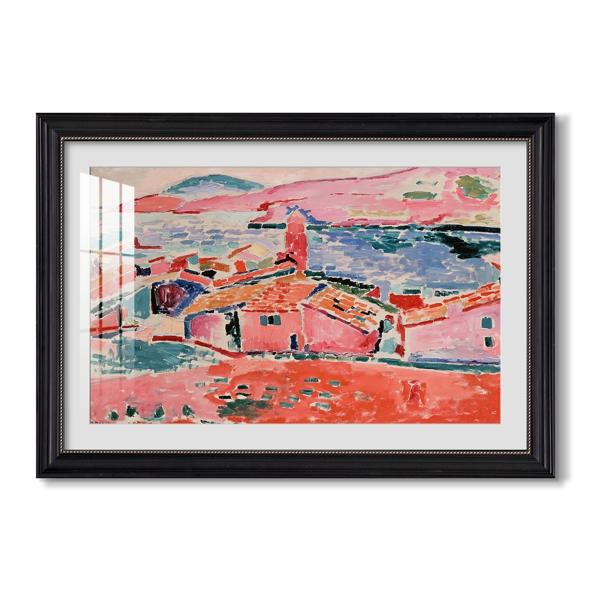 View Of Collioure 1905 Henri Matisse Custom Framed Print